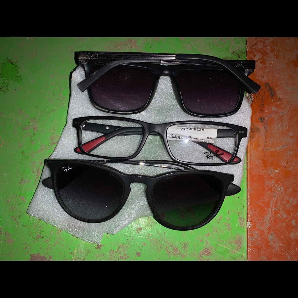 Guess, Rayban glasses